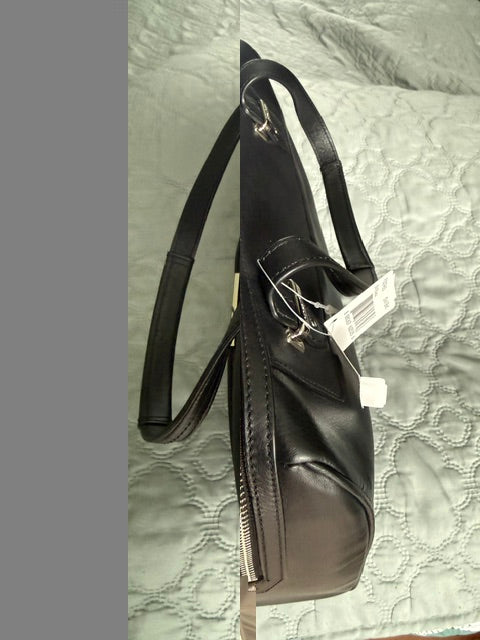 Coach Black Leather Tote Bag – New, Never Used